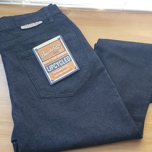 Peau De Loup Midnight Dark Denim Jeans size 6